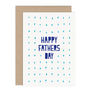 Typographic Fathers Day Card, thumbnail 2 of 2