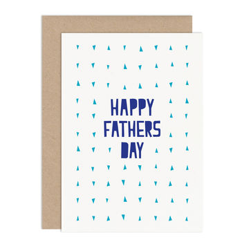 Typographic Fathers Day Card, 2 of 2