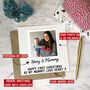 Mummy Or Mum Christmas 3D Photo Card, thumbnail 2 of 4