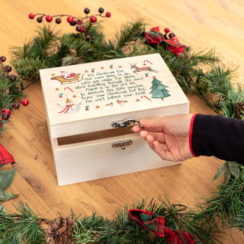 Personalised Christmas Eve Box With Poem For Children, 2 of 6