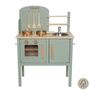 Personalised Wooden Sage Green Toy Kitchen, thumbnail 4 of 4