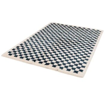 Barrile Chequered Machine Woven Area Rug, 6 of 10