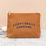 'Exceptionally Handsome' Wash Bag, thumbnail 10 of 12