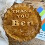 Large 'Thank You' Pork Pie Personalised, thumbnail 1 of 5