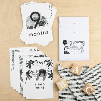 Mono Baby Milestone Memory Cards, 9 of 12
