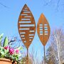 Rusty Modern Garden Art, thumbnail 2 of 6