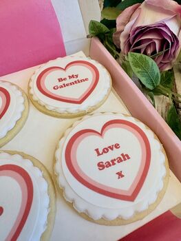 Personalised Galentine’s Day Biscuit Gift For Friends, 2 of 7
