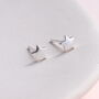 Sterling Silver 'You Are A Star' Star Earrings, thumbnail 4 of 10