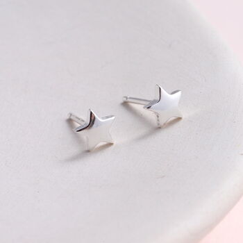 Sterling Silver 'You Are A Star' Star Earrings, 4 of 10