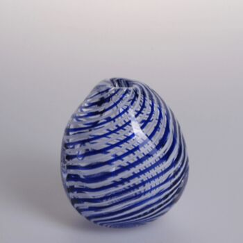 Handmade Triangolo Piatto Hand Blown Glass Sculpture, 7 of 12