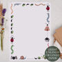 A4 Letter Writing Paper With Bugs And Insects, thumbnail 1 of 4