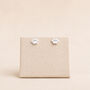 5mm Sterling Silver Paw Print Stud Earrings, thumbnail 3 of 10