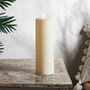 Trio Of Outdoor LED Chapel Candles, thumbnail 3 of 5