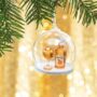 Christmas Spritz Dome Bauble, thumbnail 1 of 4