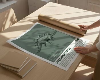 Dinosaurs Set Of Four Art Prints, 3 of 5