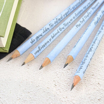 Personalised Persuasion By Jane Austen Pencils, 4 of 5