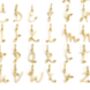 Heart Adorned Handwritten Initial Necklace, thumbnail 10 of 10
