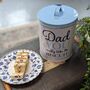 Father's Day Filled Biscuit And Cake Tin For Dad, thumbnail 3 of 5