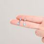 Sterling Silver Blue Opal Ear Jacket, thumbnail 4 of 12