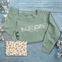 Personalised 'Mum' Appliquéd Family Sweatshirt, thumbnail 7 of 11