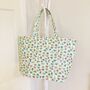 Large Floral Recycled Storage / Laundry Bag, thumbnail 1 of 6