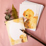 Inky Duckling Easter Luxury Postcards, thumbnail 4 of 8