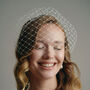 Robyn Merry Widow Birdcage Veil Headband, thumbnail 2 of 6