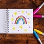 I'm Going To Be Ridiculously Rich Rainbow Doodle Pad, thumbnail 3 of 3