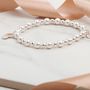 Personalised Swarovski Pearl Bridal Bracelet, thumbnail 3 of 5