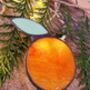 Glass Clementine Christmas Ornaments Keepsake, thumbnail 5 of 7