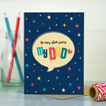 Dad Card ‘Glad You’re My Dad’, 3 of 4