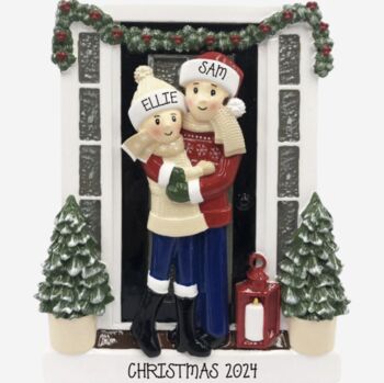 Customised Christmas New Couple Decoration, 3 of 3