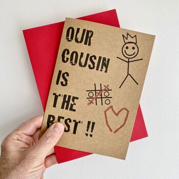 Best Cousin Card, 2 of 2