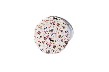 'Pugs And Kisses' Compact Mirror In Gift Box, 2 of 3