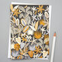 Pack Of Four Botanical Illustrated Greetings Cards, thumbnail 6 of 6