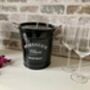 Luxury Black Metal Ice Bucket With Lid French Style, thumbnail 3 of 8