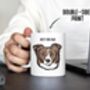 Personalised Border Collie Mug, thumbnail 3 of 5