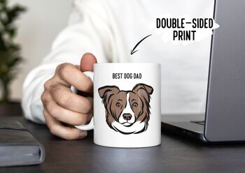 Personalised Border Collie Mug, 3 of 5