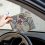 Blue Badge Wallet Disabled Parking Permit Holder William Morris Golden Lily Plum, thumbnail 6 of 8