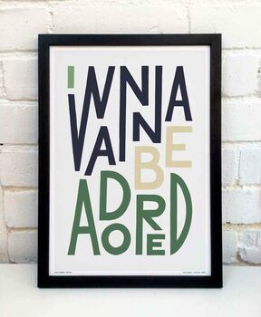 I Wanna Be Adored Print, 5 of 8