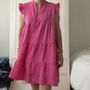 Short Cotton Cheesecloth Dress, thumbnail 1 of 5