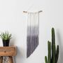 Ombre Grey Wall Hanging, thumbnail 1 of 2