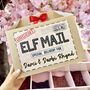 Elf Mail Christmas Box | Personalised Kids Treat Box, thumbnail 2 of 2