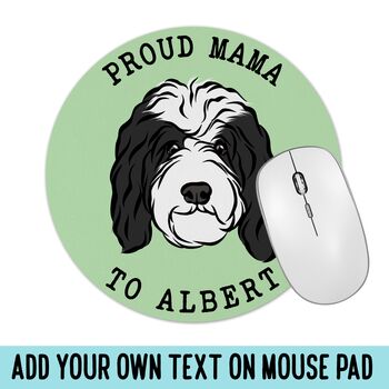 Bernedoodle Mouse Mat, 3 of 5