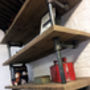 Annabel Bespoke Reclaimed Scaffolding And Pipe Bookcase, thumbnail 3 of 10