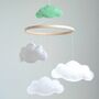 Personalised Cloud And Star Baby Mobile, thumbnail 3 of 5
