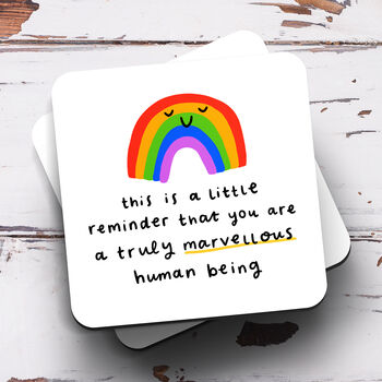 Personalised Mug 'Truly Marvellous Human', 3 of 3