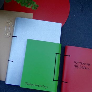 World Personalised Leather Diary Journal, 2 of 9