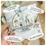 1st Birthday Or Any Age Rabbit Keepsake Card, thumbnail 3 of 3
