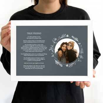 Personalised Use Your Favourite Photo And Words Print, 10 of 12